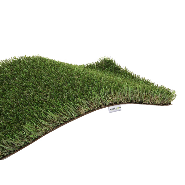 Gazon synthétique vert foncé - Diamond 3D Exelgreen - Garantie 10 ans - Hauteur 38,00 MM