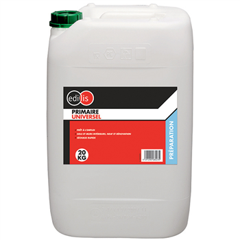 Primaire d'adhérence Universel EDILIS - sols et murs intérieurs - Bidon de 20 KG