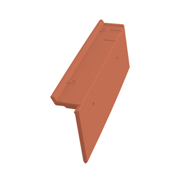 Tuile de rive à rabat universelle Tejas Borja - côté droit du toit - coloris Nature Lamalou - 470 MM x 90 MM