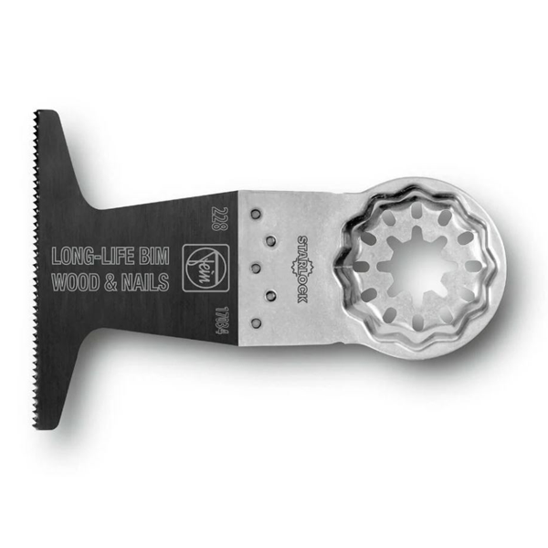 Lame de scie Fein E-Cut Long Life pour outil oscillant - Bois et plastique - Starlock - 50 x 65 mm