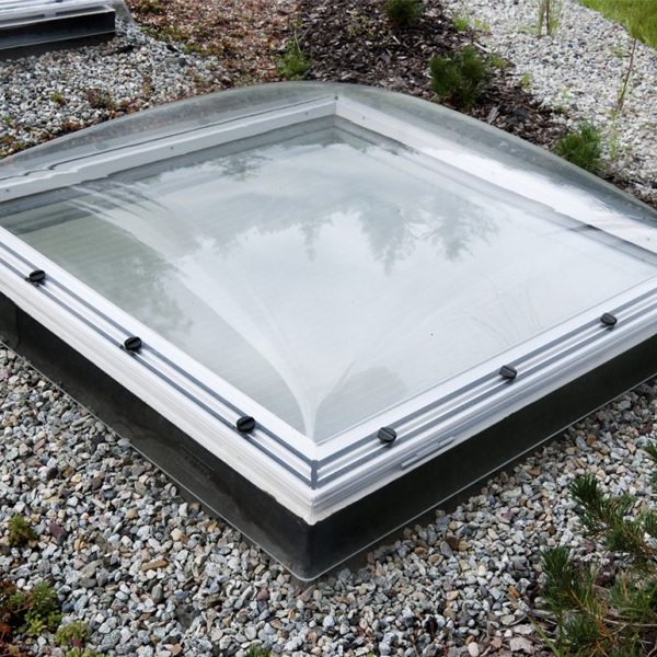 Fenêtre fixe Velux CFP pour toit plat - 100,0 CM x 100,0 CM