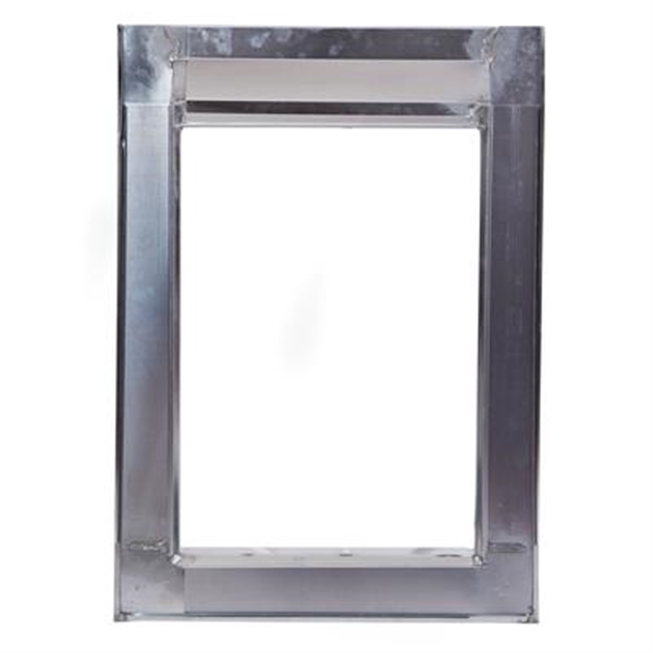 Abergement réglable en zinc pour entourage de boisseaux - Petit format Grand Moule & Galbée