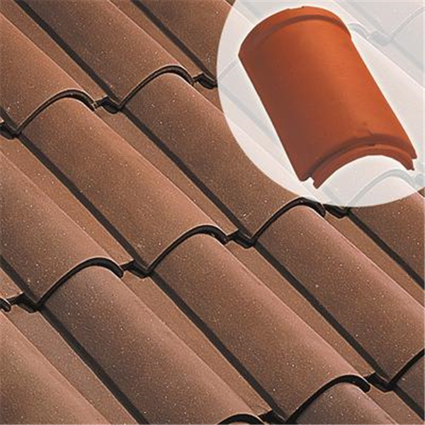 Tuile faîtière/arêtier 1/2 rond à emboîtement grand modèle - 702 Edilians - Vieilli masse