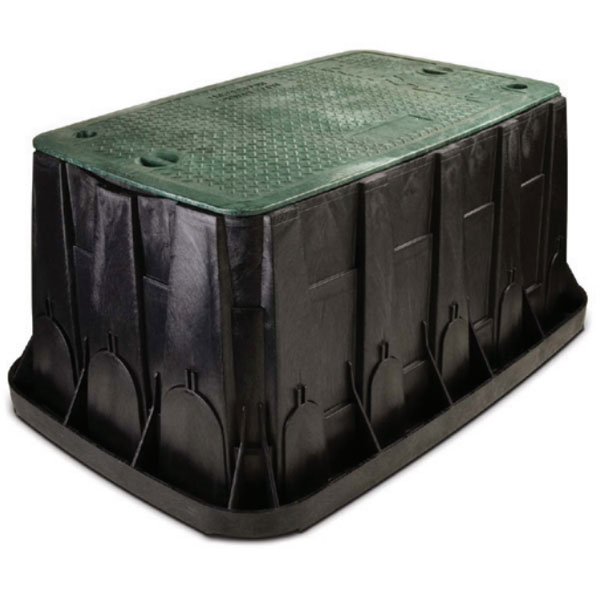 Regard pour arrosage enterré Maxi Jumbo - Dimensions du bas 68,90 cm x 102,5 cm