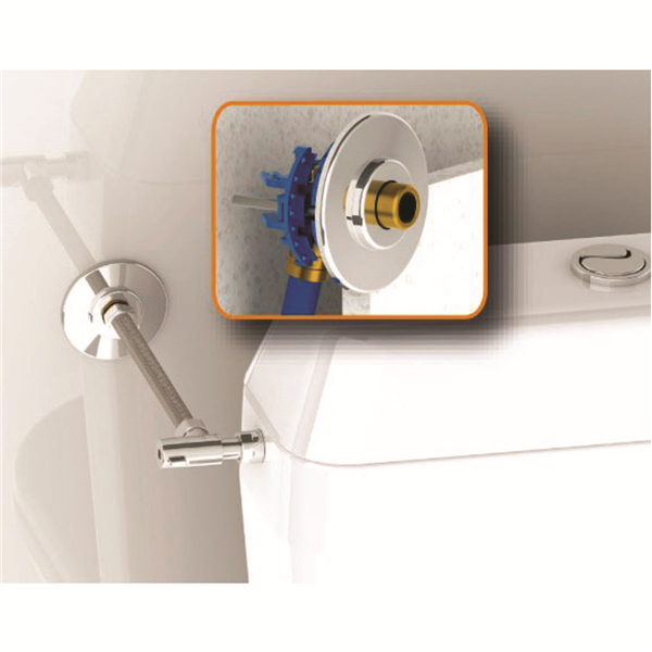 Module de raccordement - robinet wc à sertir PER