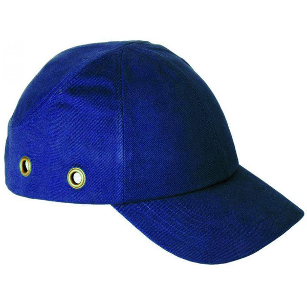 Casquette de sécurité anti heurt bleu