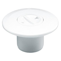 Prise balai pour piscine béton Astralpool - ABS blanc - filetage bouchon de 1 1/2" - 6 bar max
