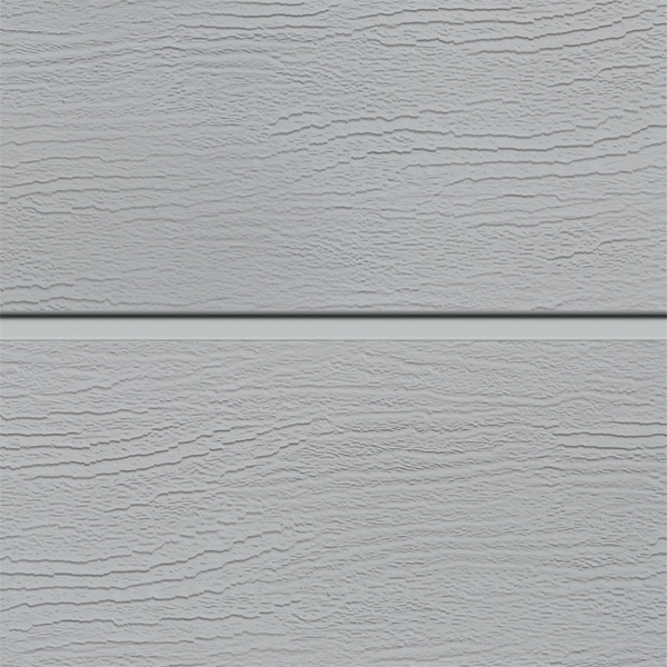 Bardage PVC extérieur imitation bois peint - Isocel Veiné Bois - 166,00 MM x 18,00 MM - Long. 4,00 M - Gris clair