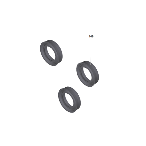 Joint à lèvres 12x17x4.25/2.5 pour nettoyeur K7 compact EU