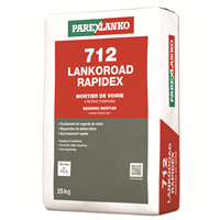 Mortier de voirie à retrait compensé LANKOROAD RAPIDEX 712 - Sac de 25 KG