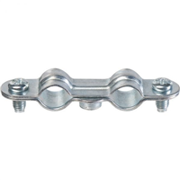 Collier double au pas 7 x 150 mm pour tube de 22 mm - boîte de 50