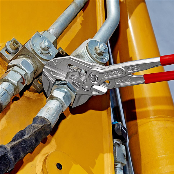 Pince-clé XL nickelée Knipex longueur 400 mm