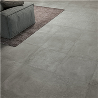Carrelage intérieur effet béton en grès cérame rectifié - Fast - 80,0 cm x 80,0 cm - ép. 8,00 mm - Gris