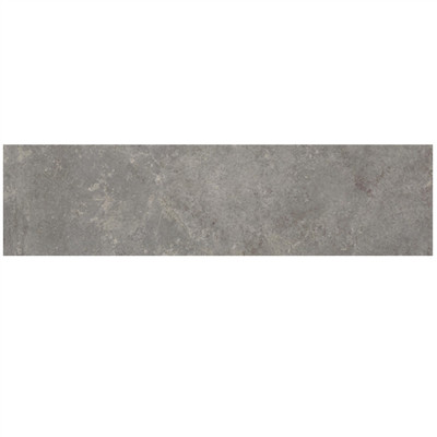 Plinthe de carrelage intérieur effet béton en grès cérame - Codec - 60,0 CM x 7,2 CM - Gris