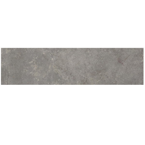 Plinthe de carrelage intérieur effet béton en grès cérame - Codec - 60,0 CM x 7,2 CM - Gris