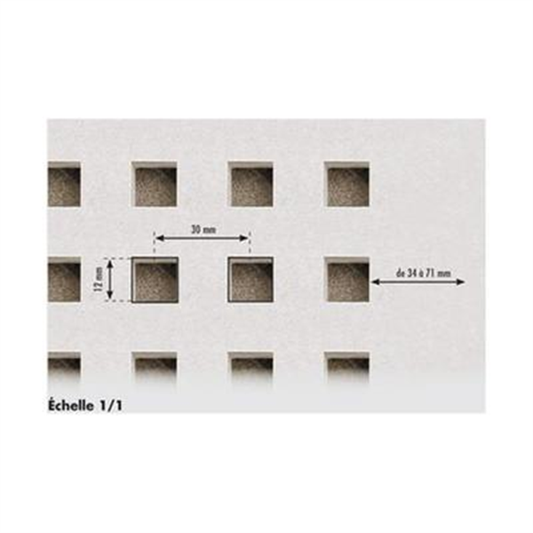Dalle de plafond PLAZA QUADRIL Q1