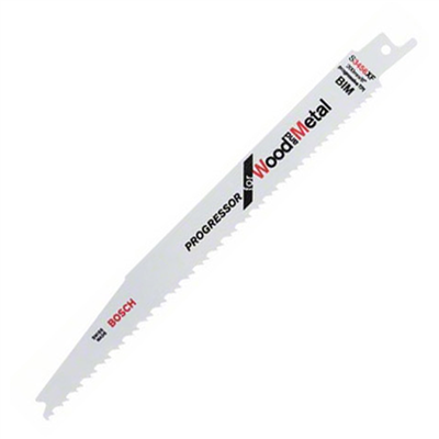 Lame de scie sabre pour bois S 3456 XF et métal jeu de 5 lames