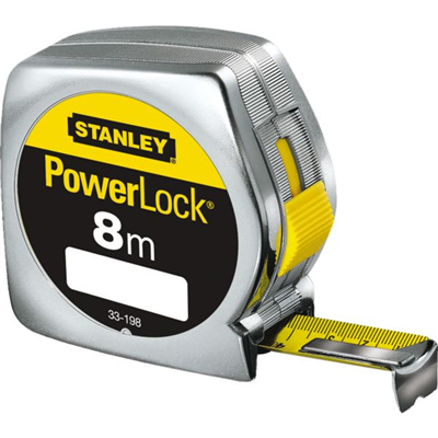 Mètre PowerLock Classic ABS 8m x 25mm