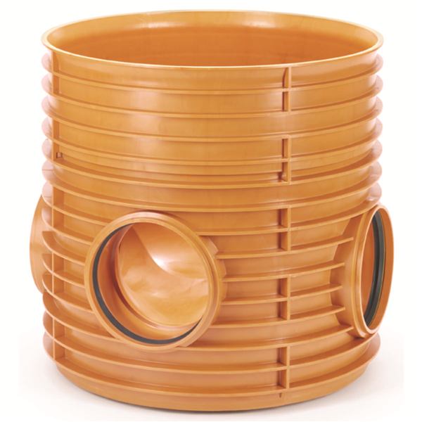 Elément de FOND POUR AWANTGARD PP avec angulation DN 600/200 90°ou 270°