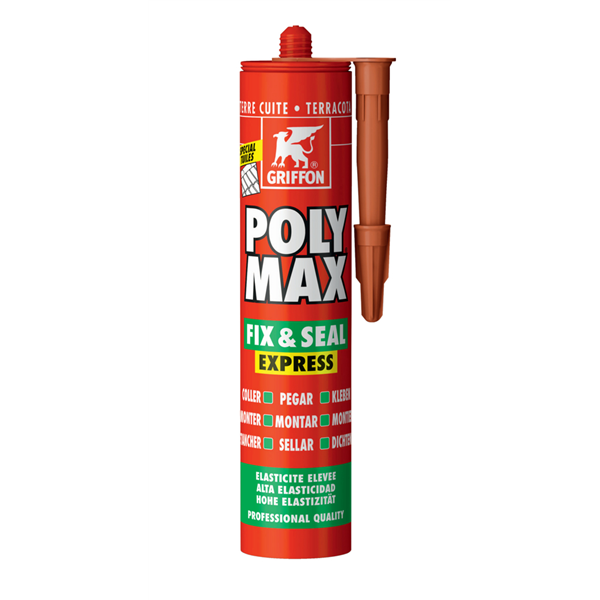 POLY MAX FIX&SEAL EXPRESS TERRACOTTA - CARTOUCHE 435 G