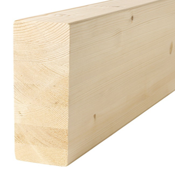 Lamellé-collé en sapin GL24H - bois non traité - 120 x 400 mm - longueur 8 M