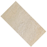 Carrelage extérieur en grès cérame émaillé effet pierre Fiordi - 60,4 cm x 30 cm - ép. 8,2 mm - Sand