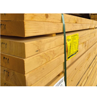 Bois d'ossature en sapin - traitement classe 2 - classe structurelle C24 - 45 MM x 145 MM x 6,00 M