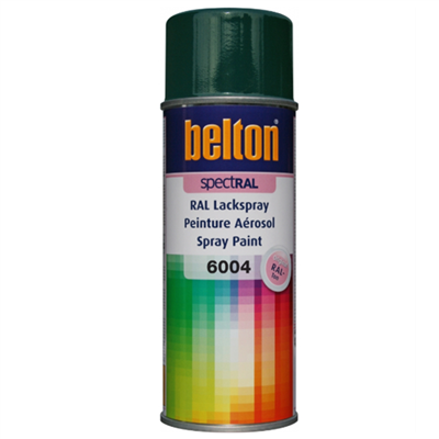 Peinture Belton aérosol SpectRAL brillante RAL 6004 Vert Bleu 400 ml