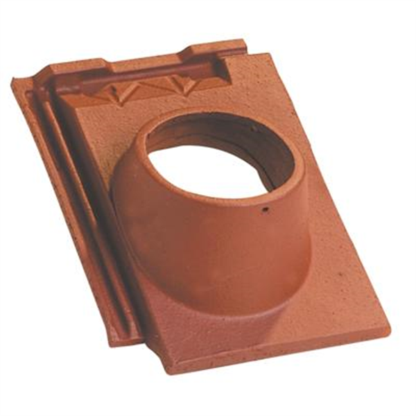 Tuile à douille Arboise Rect. - Diam 120