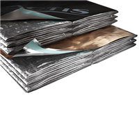 Isolant réflecteur alvéolaire pour toiture et combles - Triso-toiture - R = 6,35 m².K/W - 1,60 x 10 m - ép. 170 mm