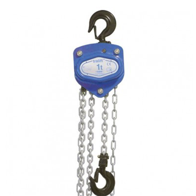 Palan manuel à chaîne Tralift CMU 1000 kg - 1 brin - hauteur levée 3 m - Tractel