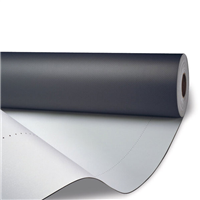 Membrane d'étanchéité en PVC-P pour toiture terrasse inaccessible - Monarplan FM - 1,65 m x 20,00 m - ép. 1,20 mm