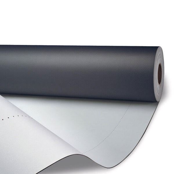 Membrane d'étanchéité en PVC-P pour toiture terrasse inaccessible - Monarplan FM - 1,65 m x 20,00 m - ép. 1,20 mm