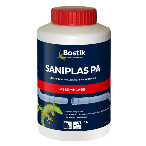COLLE PVC -SANIPLAS PA    Bidon 1L