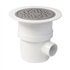 SIPHON P/REVETEMENT SOL PLASTIQUE GRILLE ALU.
