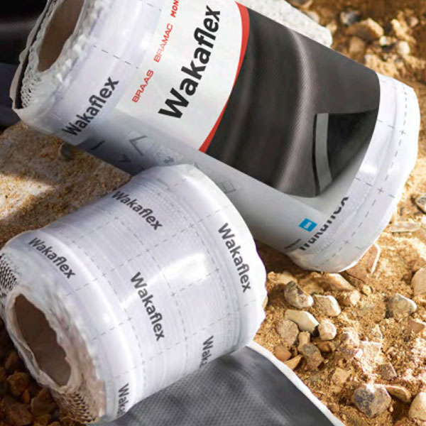 Bande d'étanchéité pour toiture auto-adhésive Wakaflex - Largeur 28 cm - Rouleau de 5 m - Ardoise