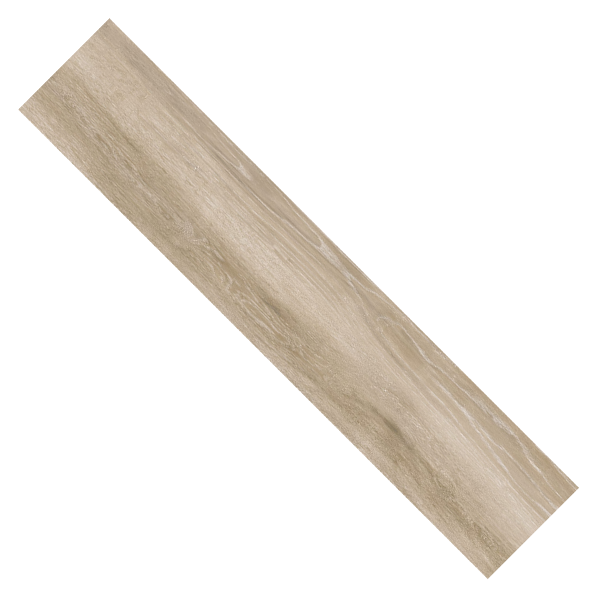 Carrelage intérieur en grès cérame émaillé effet bois Pecan - 120 CM x 23,3 CM - ép. 8,7 MM - Beige