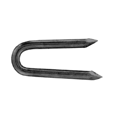 Crampillon lisse de maintien et fixation - Ø 4,5 x 40 mm - Acier galvanisé - Boîte de 5 kg