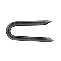 Crampillon lisse de maintien et fixation - Ø 4,5 x 40 mm - Acier galvanisé - Boîte de 5 kg