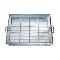 REGARD ACIER GALVANISE 600X600 CHARGE A15 TSG60.80