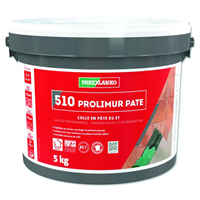 Colle en pâte pour pose murale de carrelage en local humide - 510 Prolimur Pâte - Ivoire - seau de 5 KG