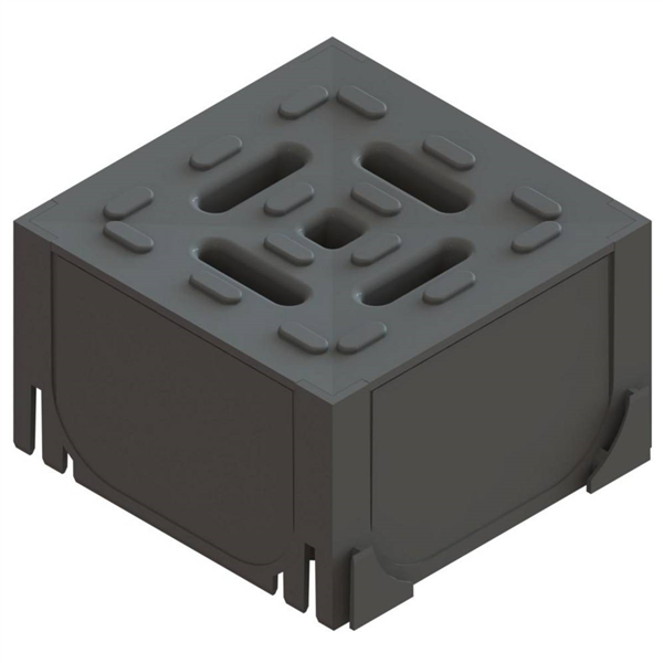 REGARD ET PIECE DE JONCTION PP POUR CANIVEAUX ACO HEXALINE