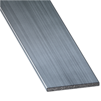 Profilé plat acier étiré vernis CQFD - 20 x 2 mm - longueur 1 mètre