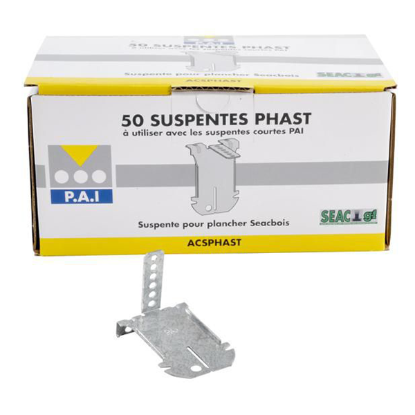 Suspente Phast pour fourrures F45/F47 sous hourdis léger - boîte de 50 pièces