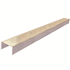 Rail en acier galvanisé Gypso forme U - Largeur 70,0 MM x Hauteur 28 MM - Longueur 3,00 M