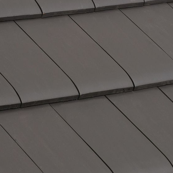 Tuile plate en terre cuite HP 13 Évolutive Huguenot - Ardoise