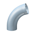 Coude tulipé à 72° prePatina clair Eco Zinc Rheinzink pour tuyau de descente de gouttière diamètre 80,0 MM