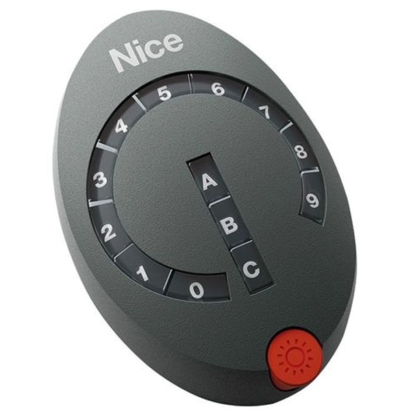 Clavier radio 13 touches rétroéclairé pour motorisations Nice Home