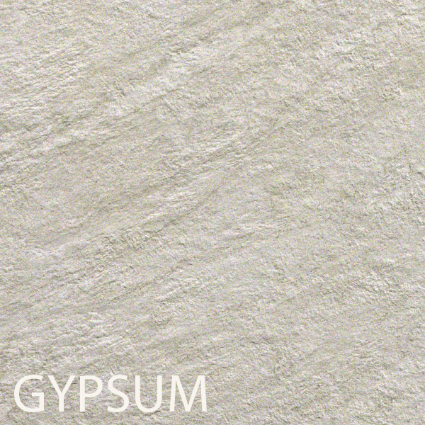 Carrelage sol extérieur effet "pierre" BRAVE - Gypsum - 60 CMx60 CM Ép.20 MM