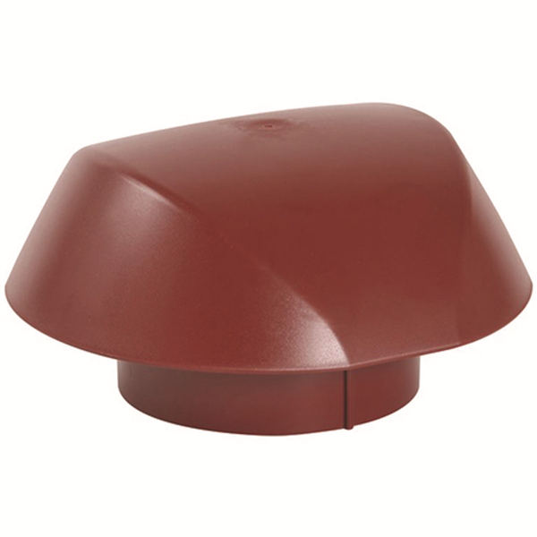 CHAPEAU VENTILATION SANS MOUST. D.100 ROUGE